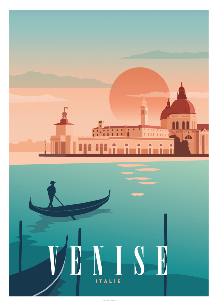 AFFICHE VENISE LES AFFICHISTES